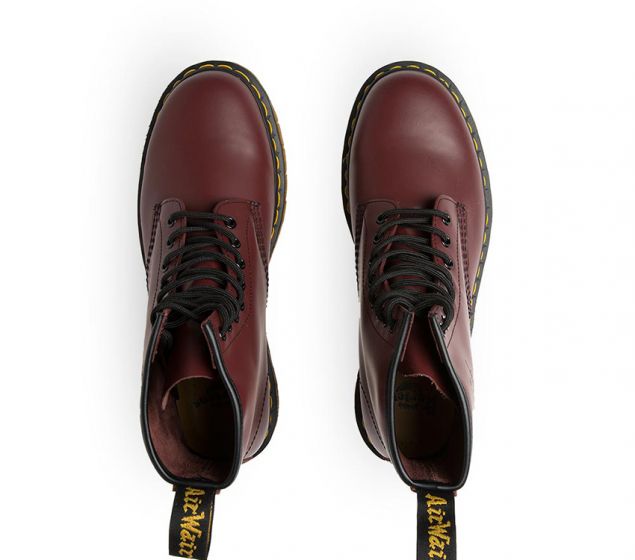 DR MARTENS | 1460Z DMC BOTTE À 8 ŒILLETS | CHERRY SMOOTH