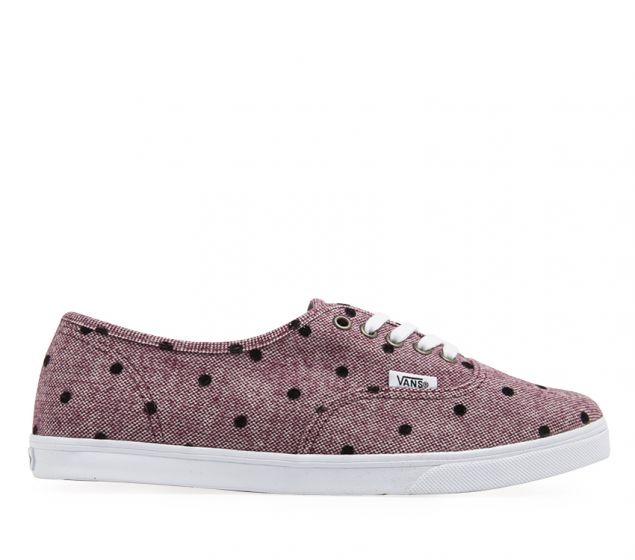 VANS | AUTHENTIC | LO PRO | BOURGOGNE/BLANC